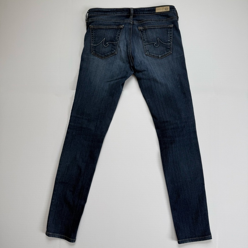 AG Adriano Goldschmied Legging Super Skinny Jeans Womens 26R Dark Wash - Picture 5 of 5